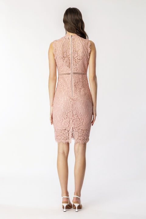 LACE PANEL BLUSH in colour ANGEL FALLS