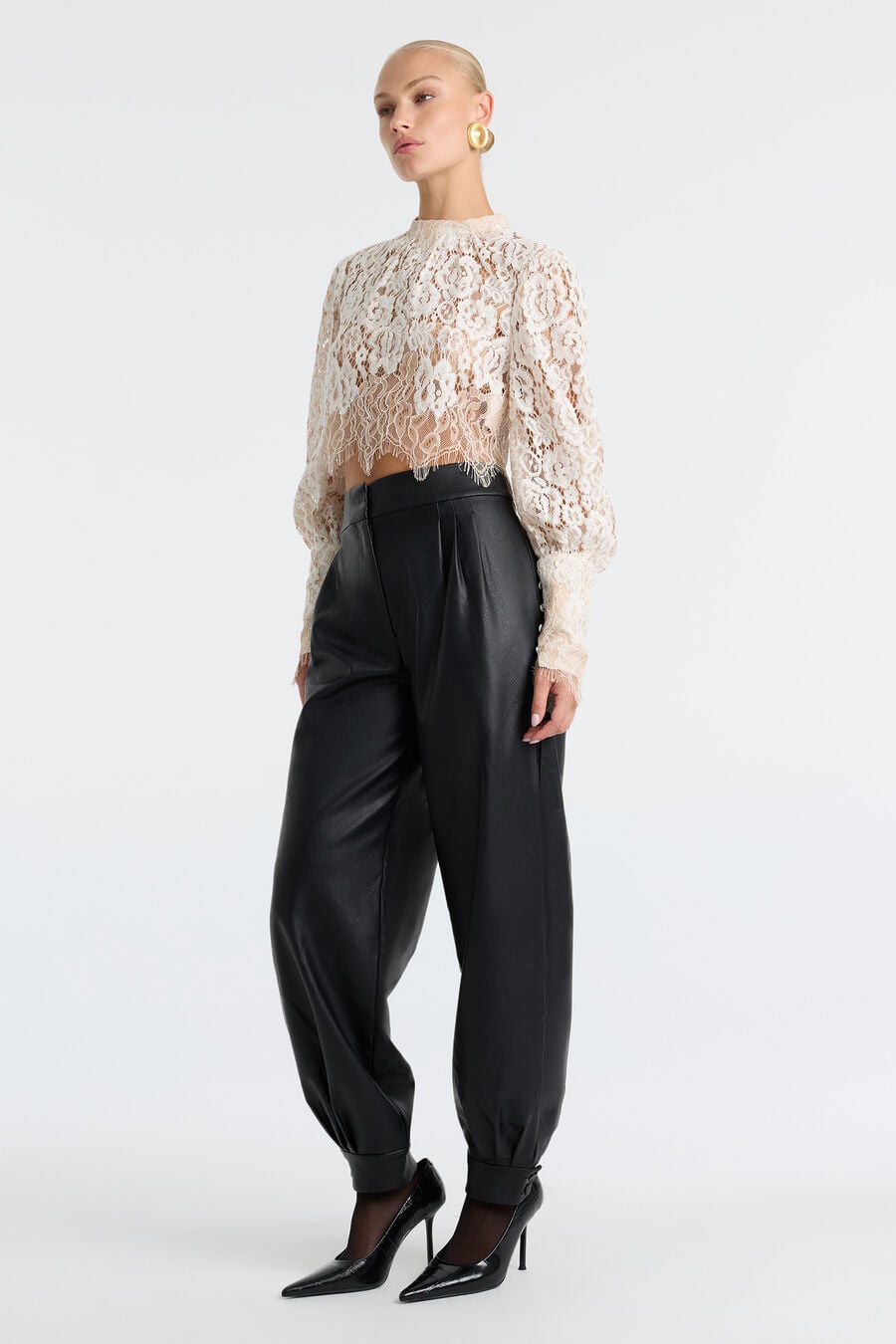 Georgia Long Sleeve Lace Top