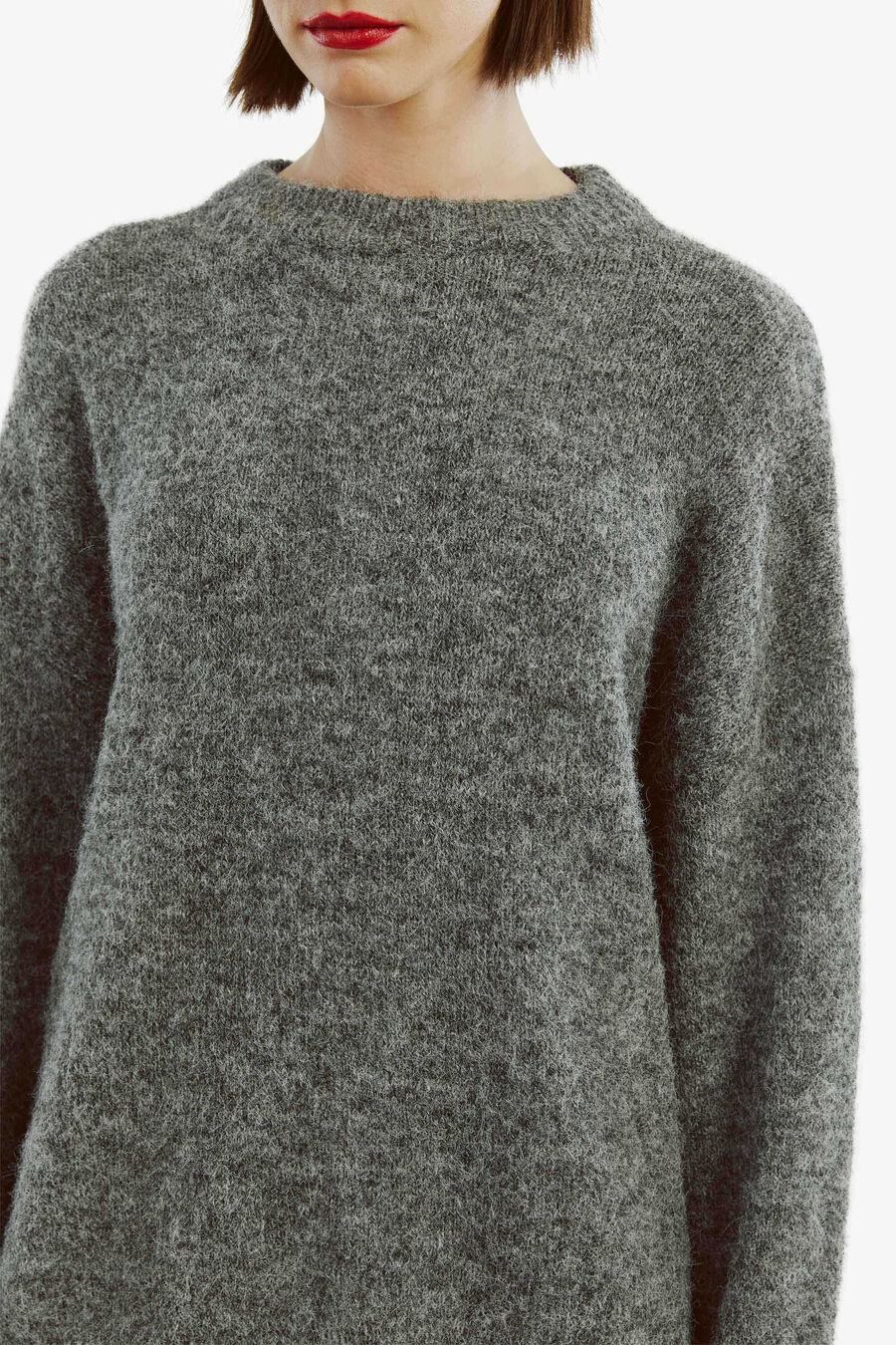 TAYTUM KNIT JUMPER in colour GREYMARLE