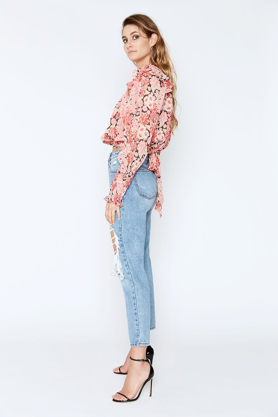 REMI FLORAL BLOUSE