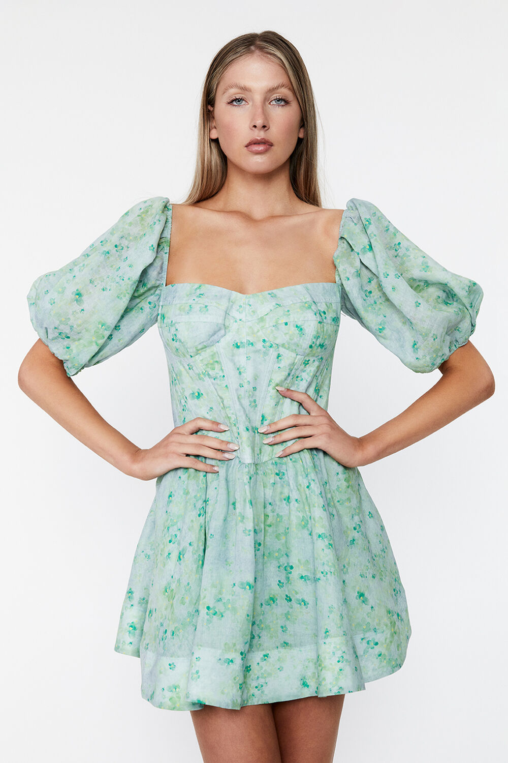 KIAH CORSET MINI DRESS