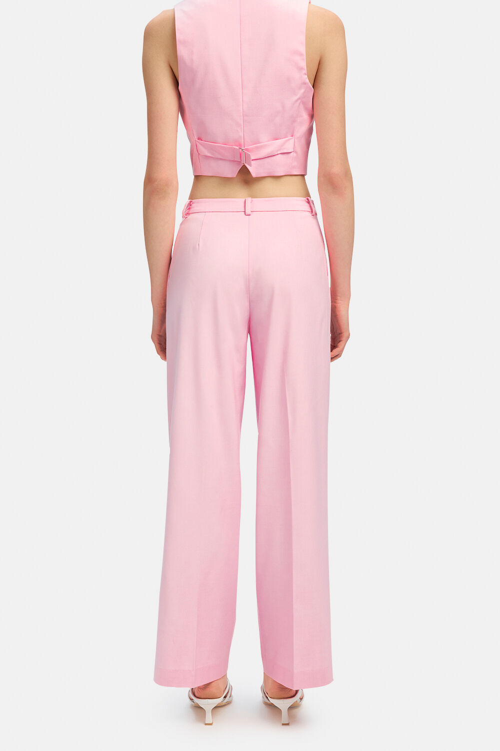 CALLISTA PANT in colour BEETROOT PURPLE