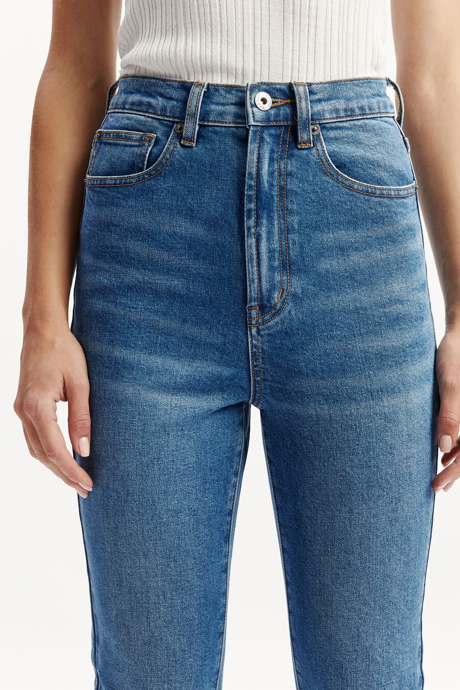 HEIDI STRAIGHT LEG JEANS II in colour DARKDENIM