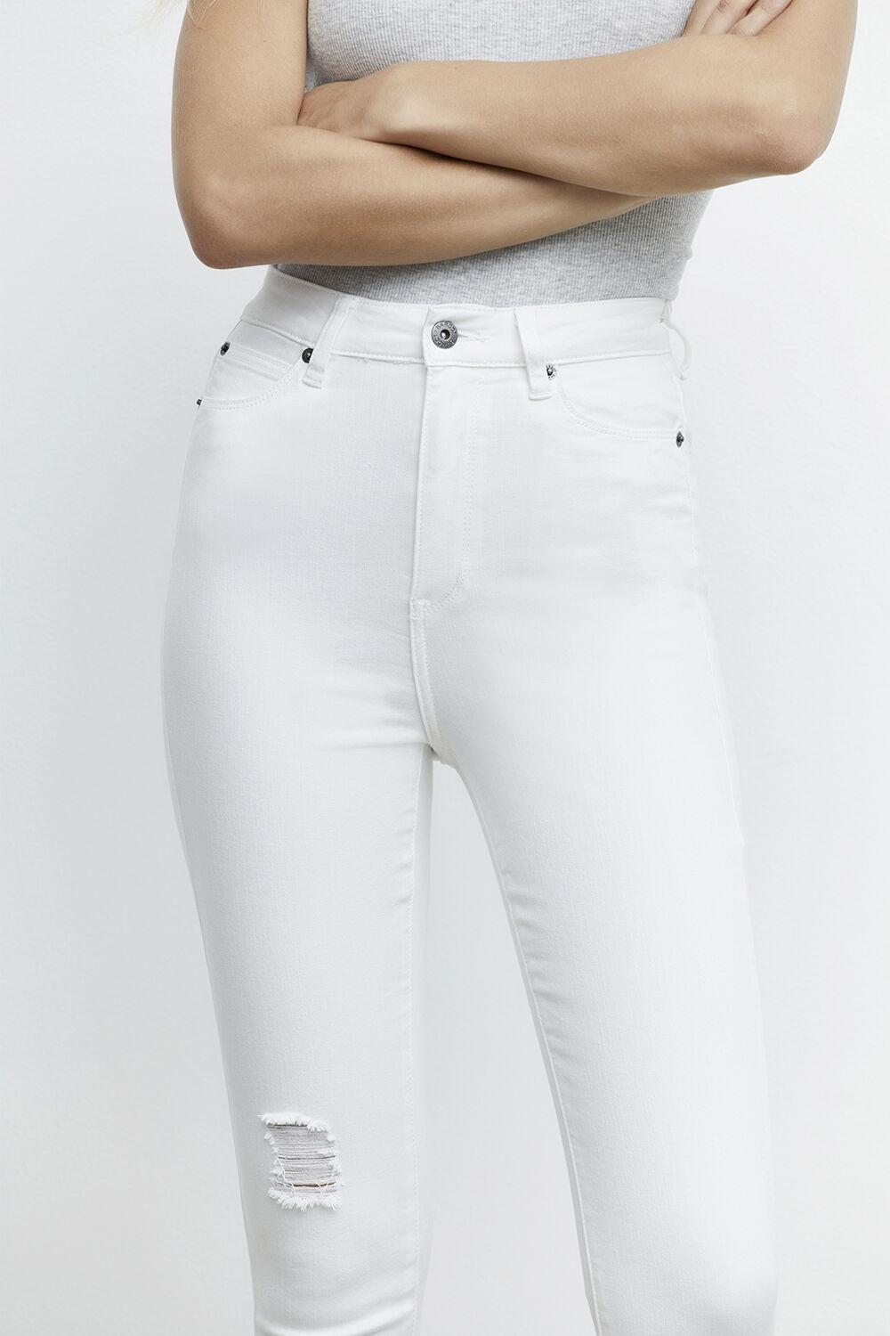 Bardot white jeans best sale