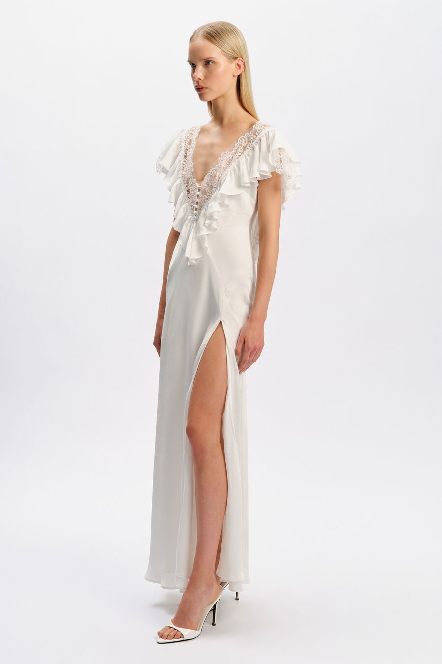 Celeste Ruffle Maxi Dress
