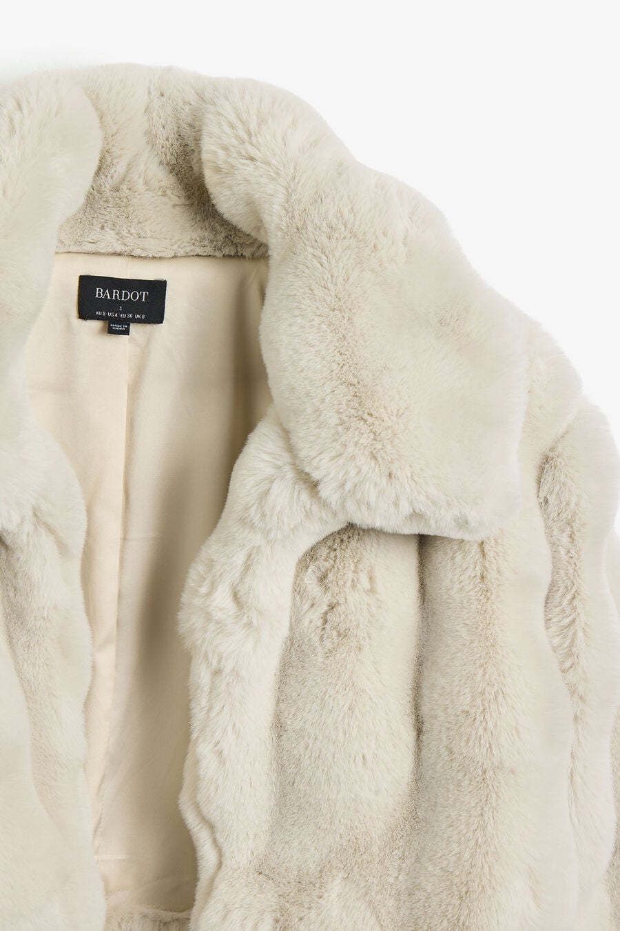 Athera Cropped Faux Fur Jacket