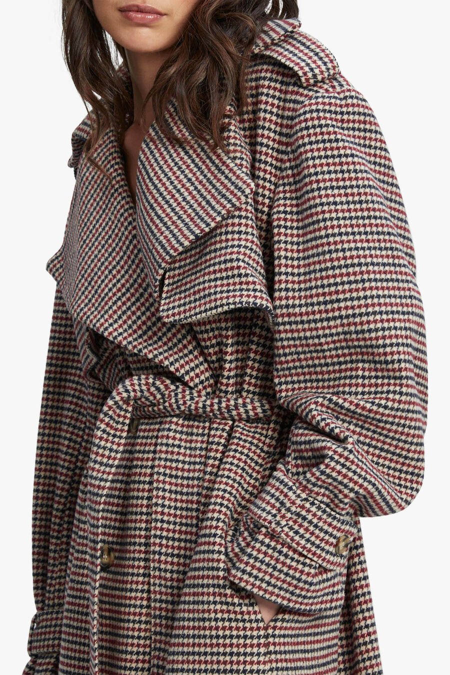 OVERSIZED CHECK TRENCH