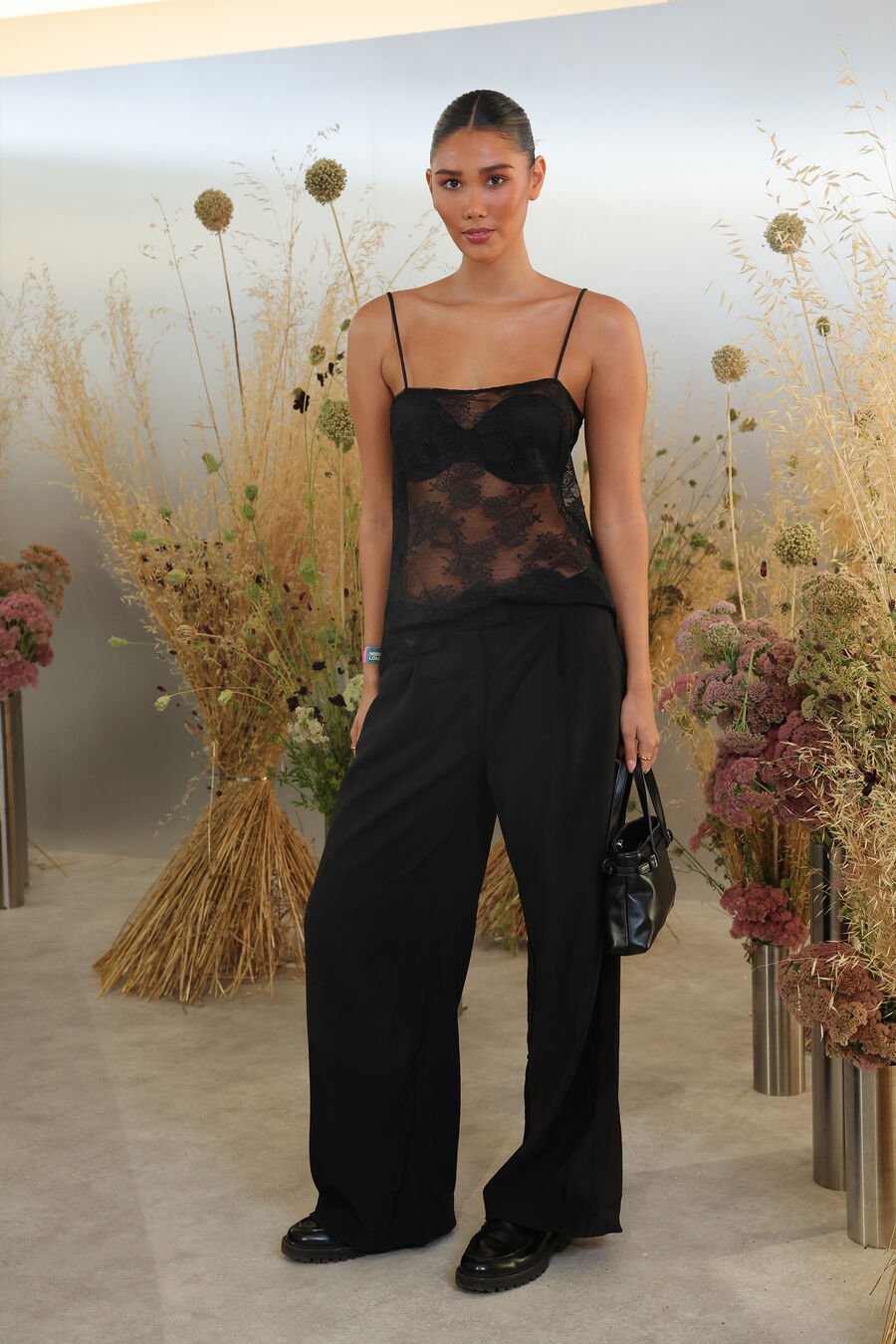 Hildie Sheer Lace Cami