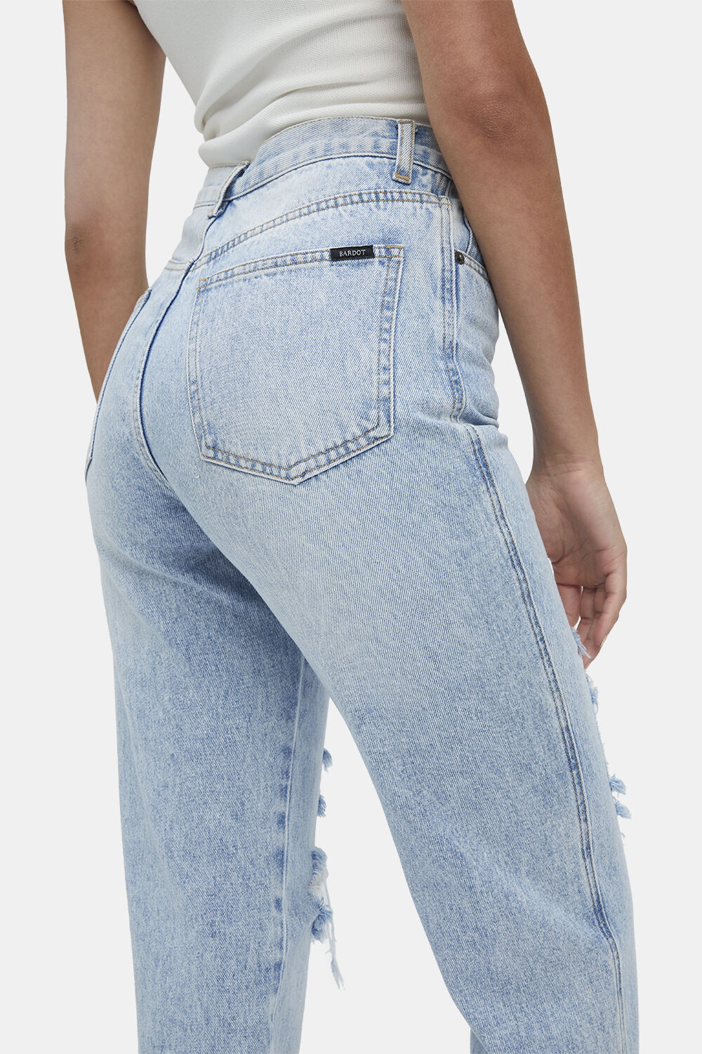 EVA STRAIGHT LEG JEAN in colour MIDNIGHT NAVY