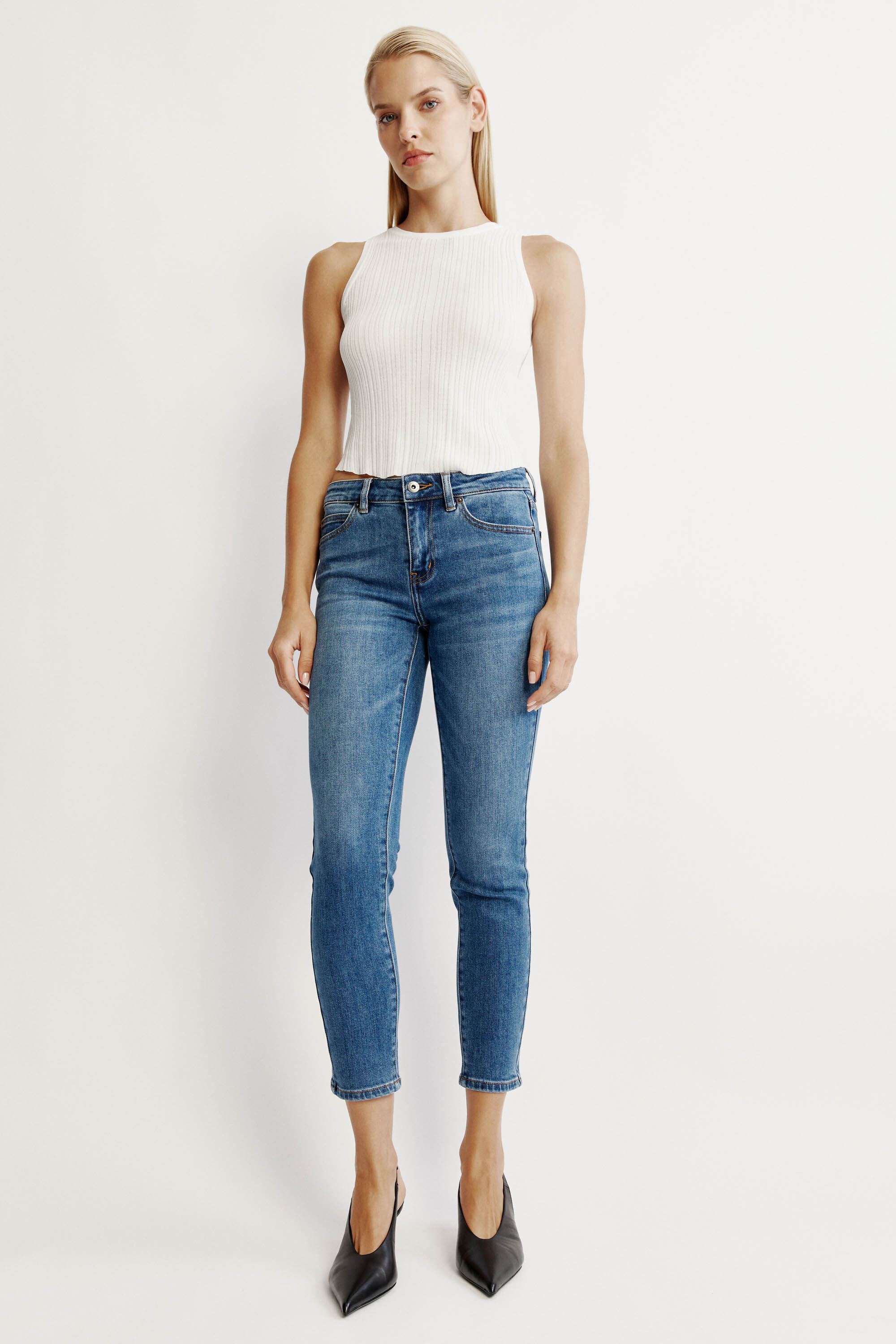 Bardot Straight Fit Zero Cotton Jeans | Denham | PB.nl
