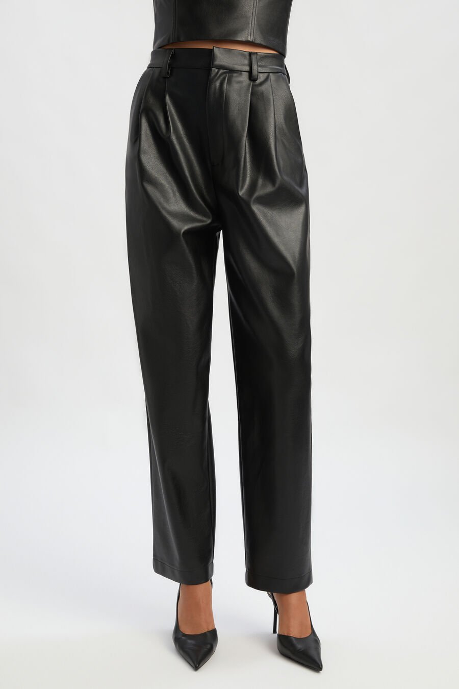 Kelsa Vegan Leather Pant