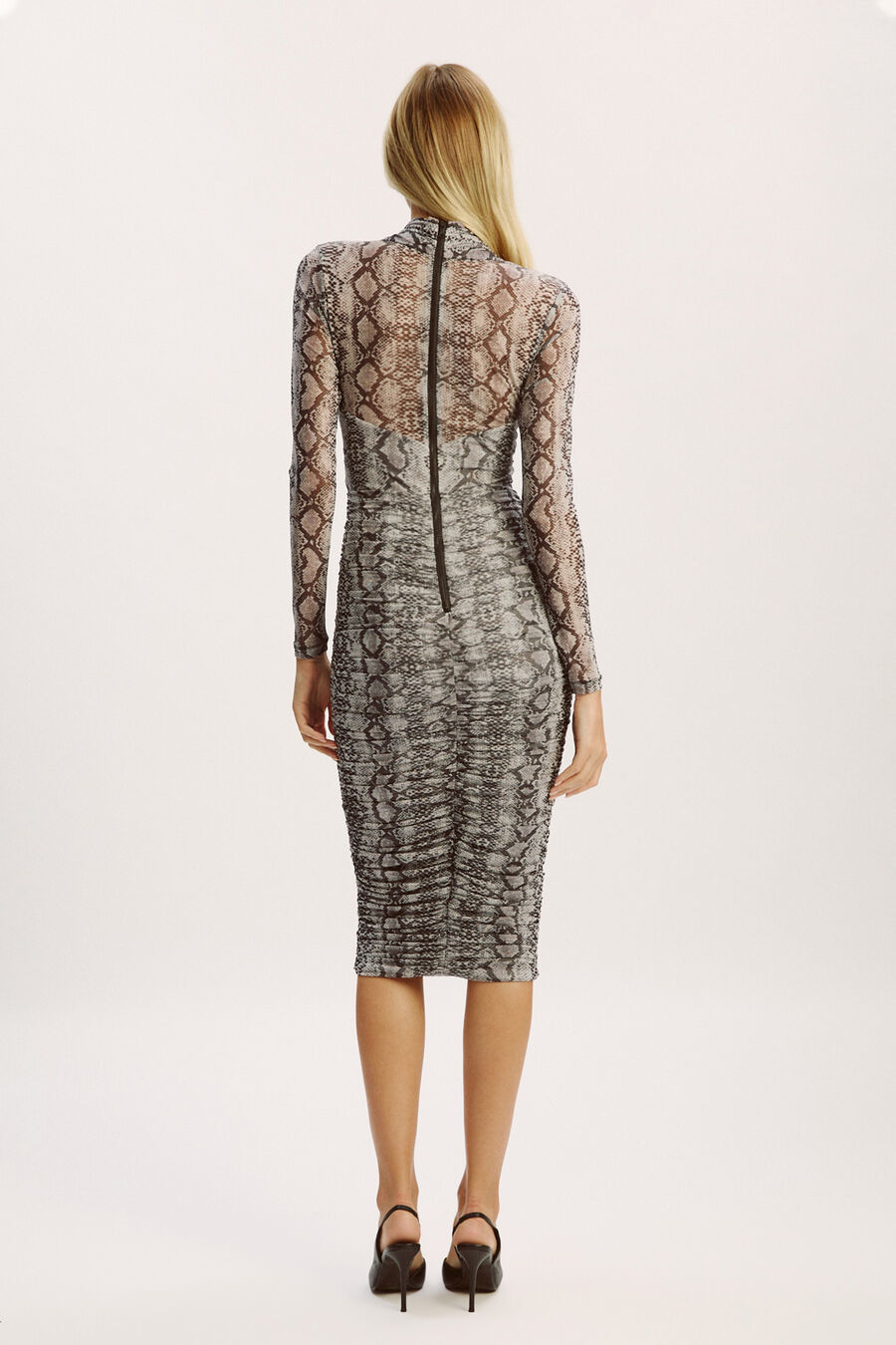 Aliyah Printed Midi Dress