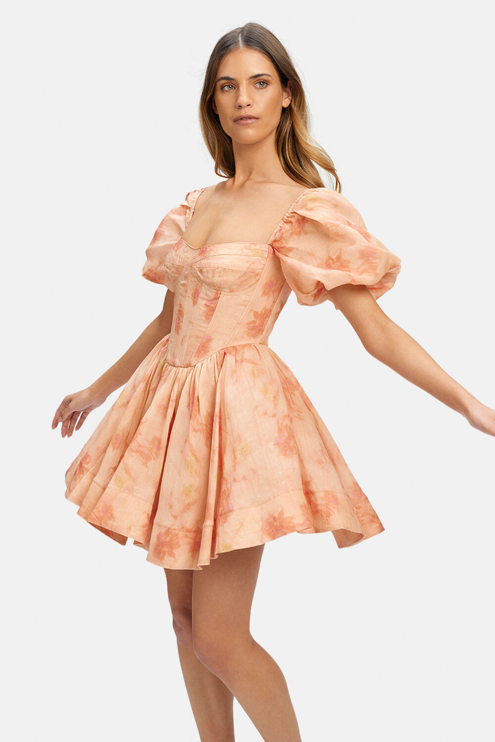 KIAH CORSET MINI DRESS