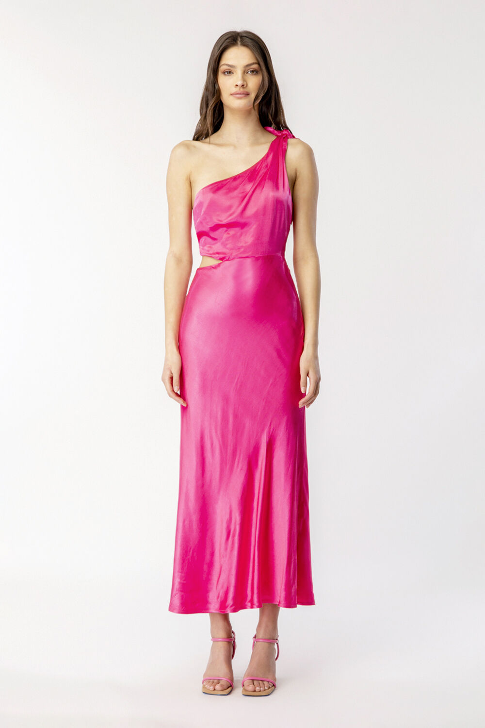 One shoulder bardot dress top