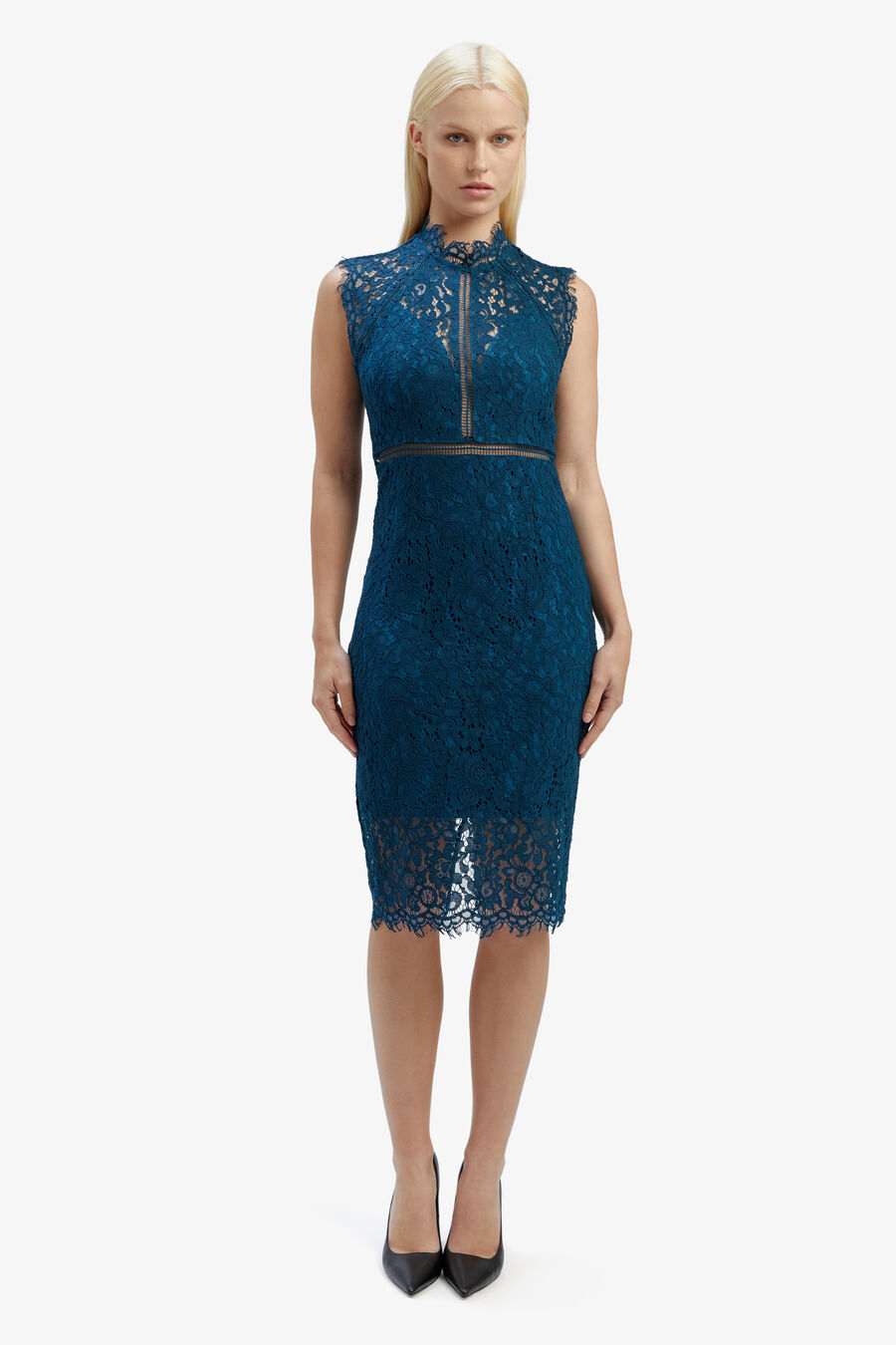 Lace Panel Dress