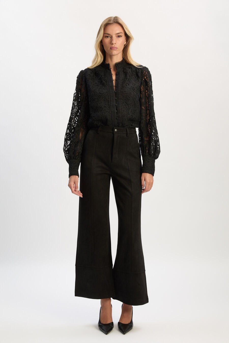 Marlowe Vegan Suede Pant