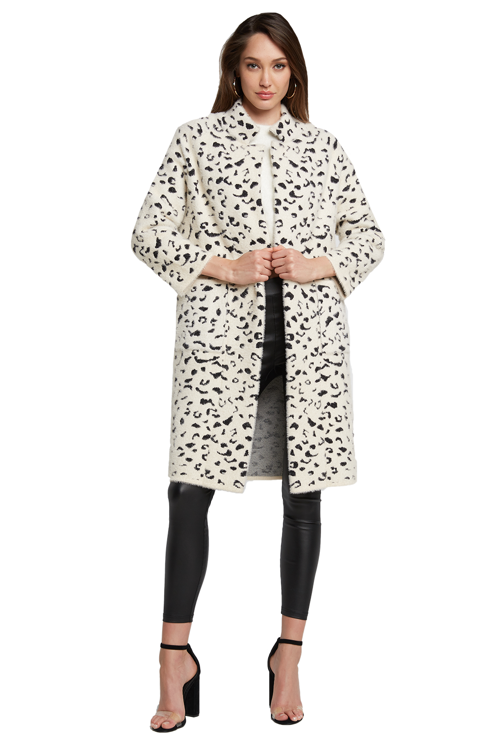 bardot leopard coat
