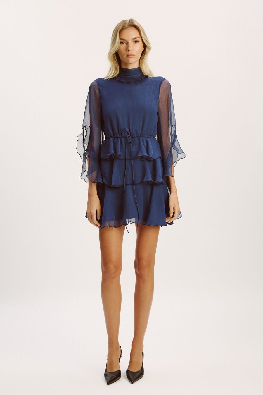 Norah Ruffle Mini Dress