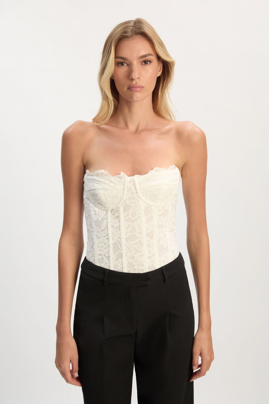 OSKAR BODYSUIT in colour ORCHIDWHT