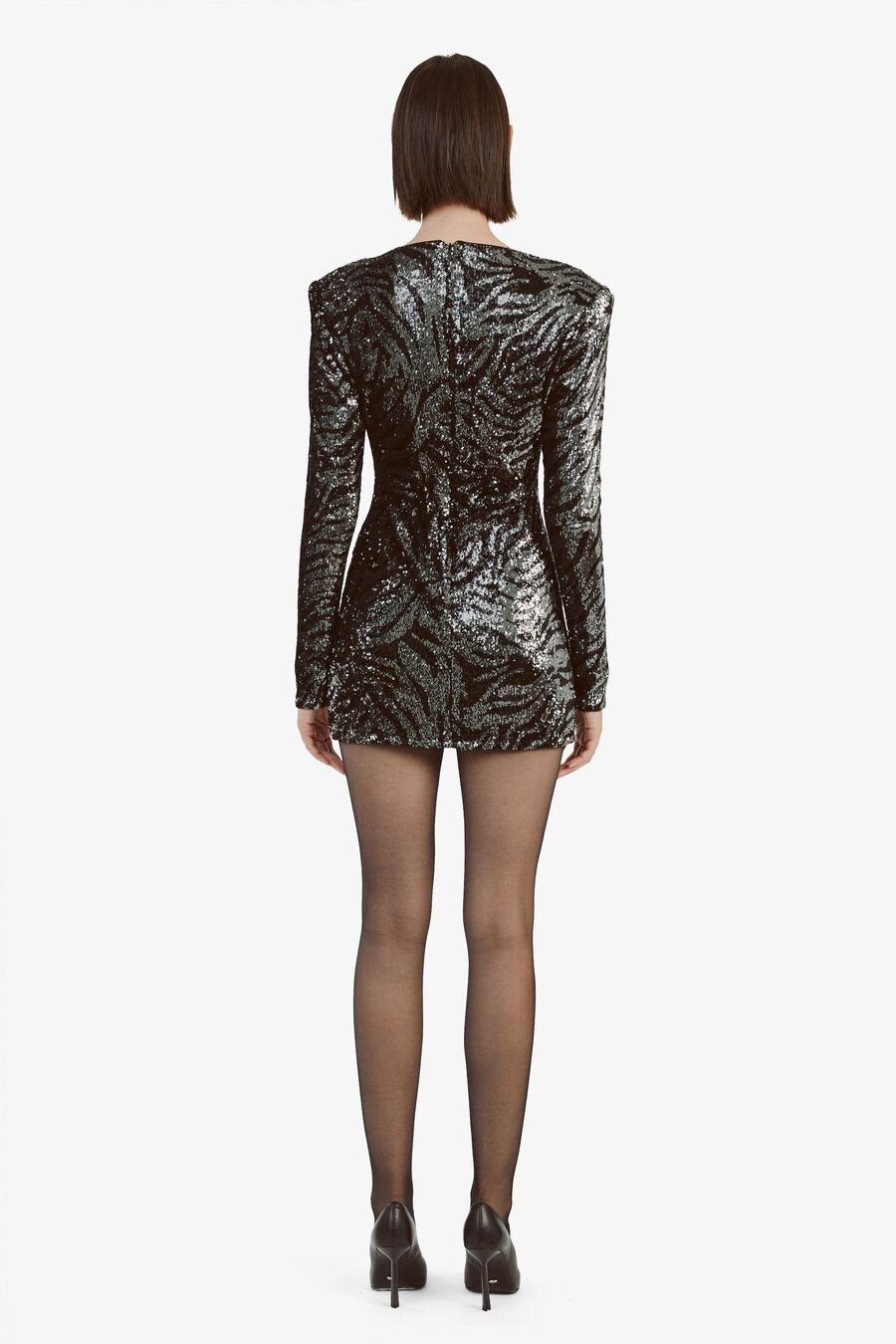 Alessia Sequin Mini Dress