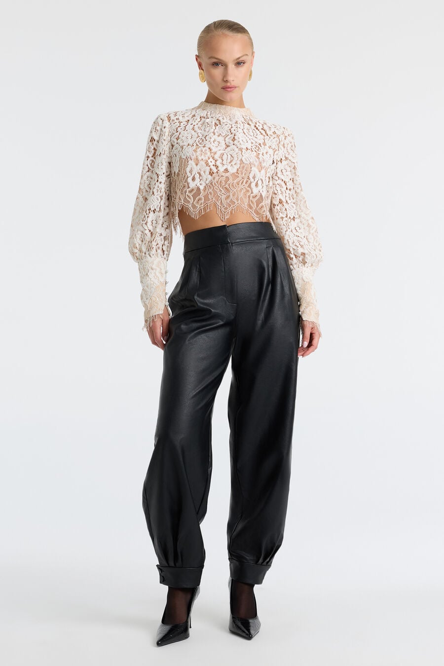 Georgia Long Sleeve Lace Top