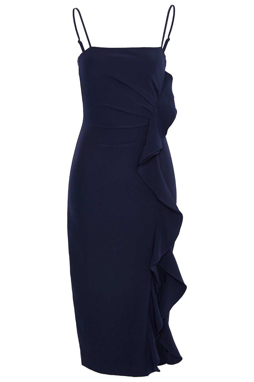 Bardot rona ruffle midi outlet dress