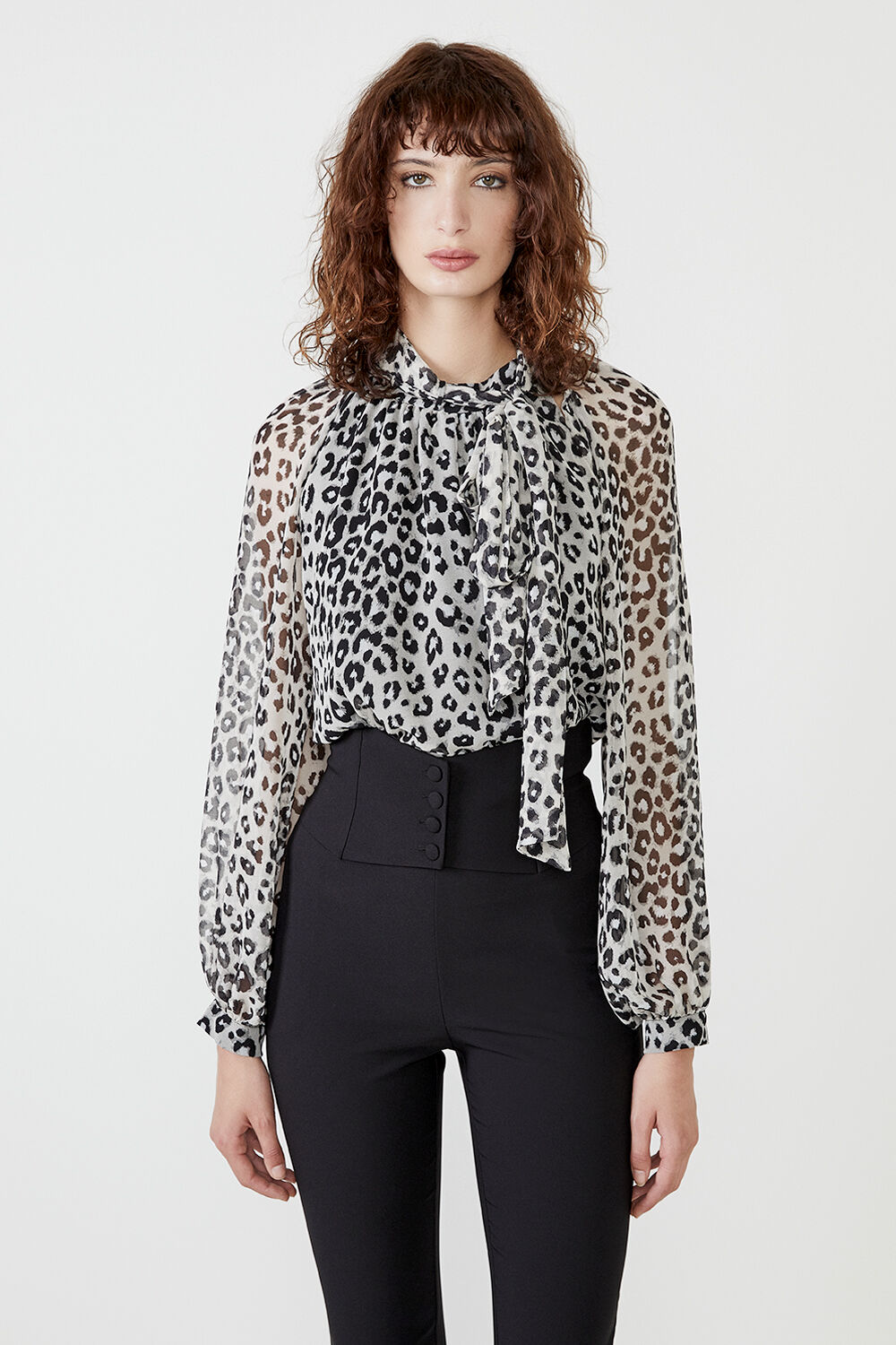 Leopard print bardot top cheap