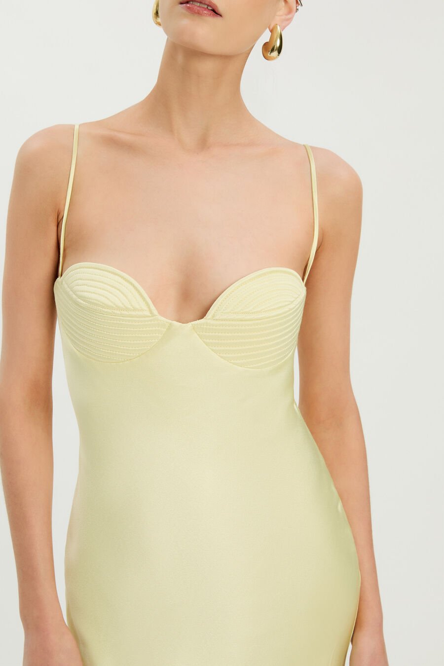 Devin Satin Maxi Dress