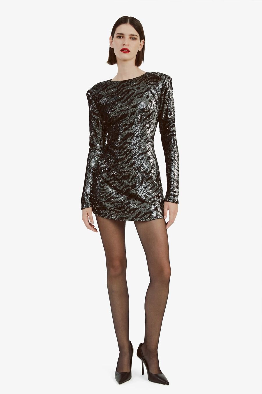 Alessia Sequin Mini Dress