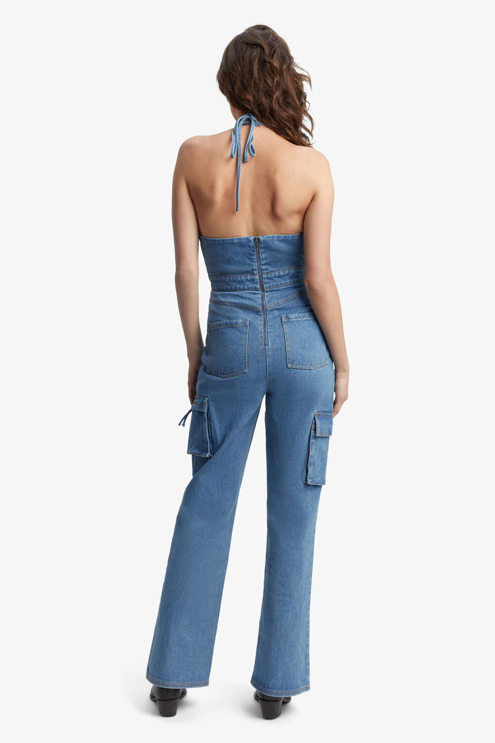 ZERAH CARGO JUMPSUIT in colour CITADEL