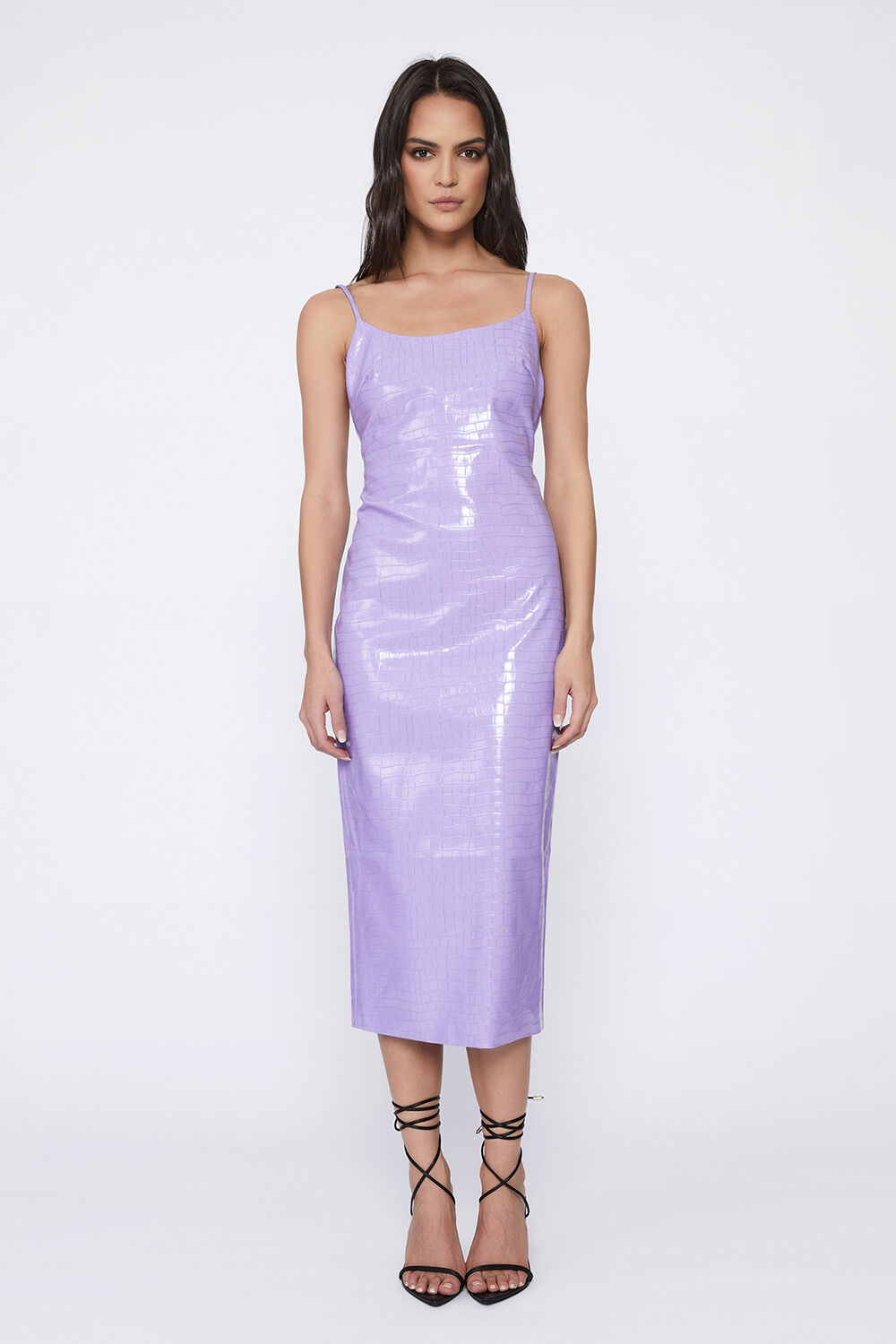 Bardot lilac dress store