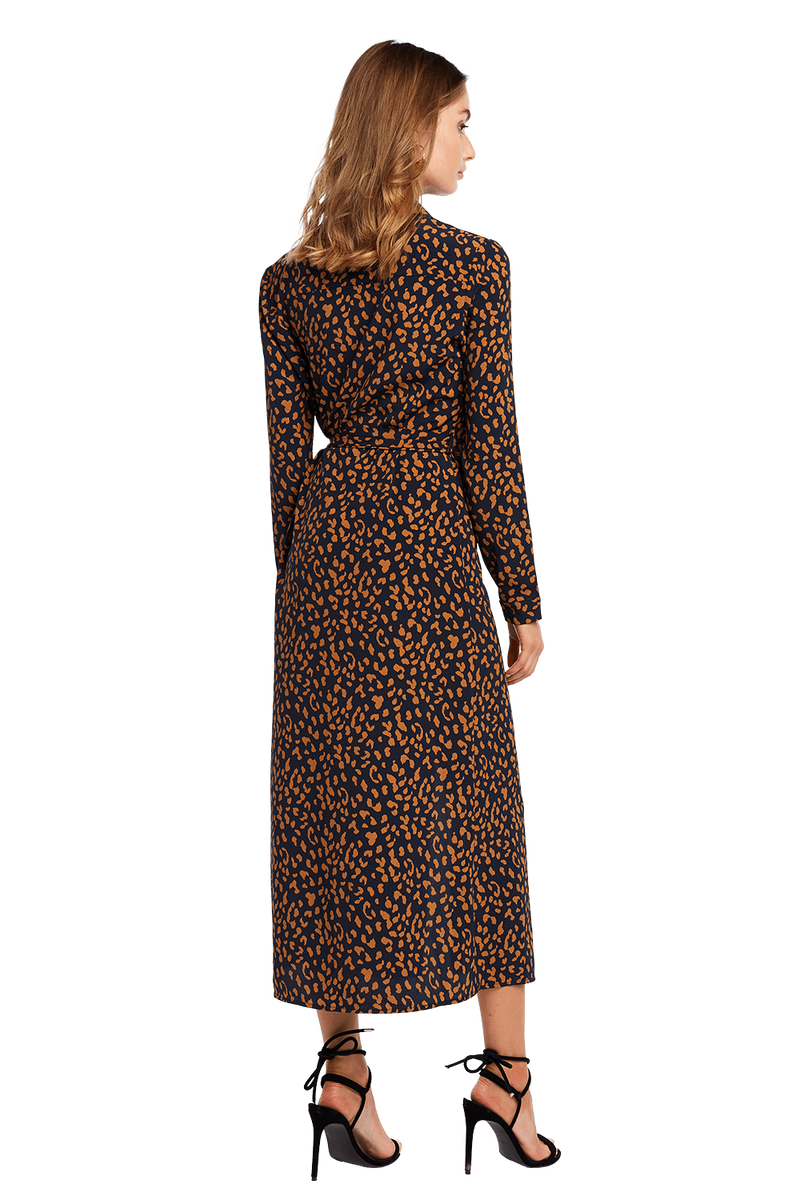 Bardot leopard shirt dress 2025