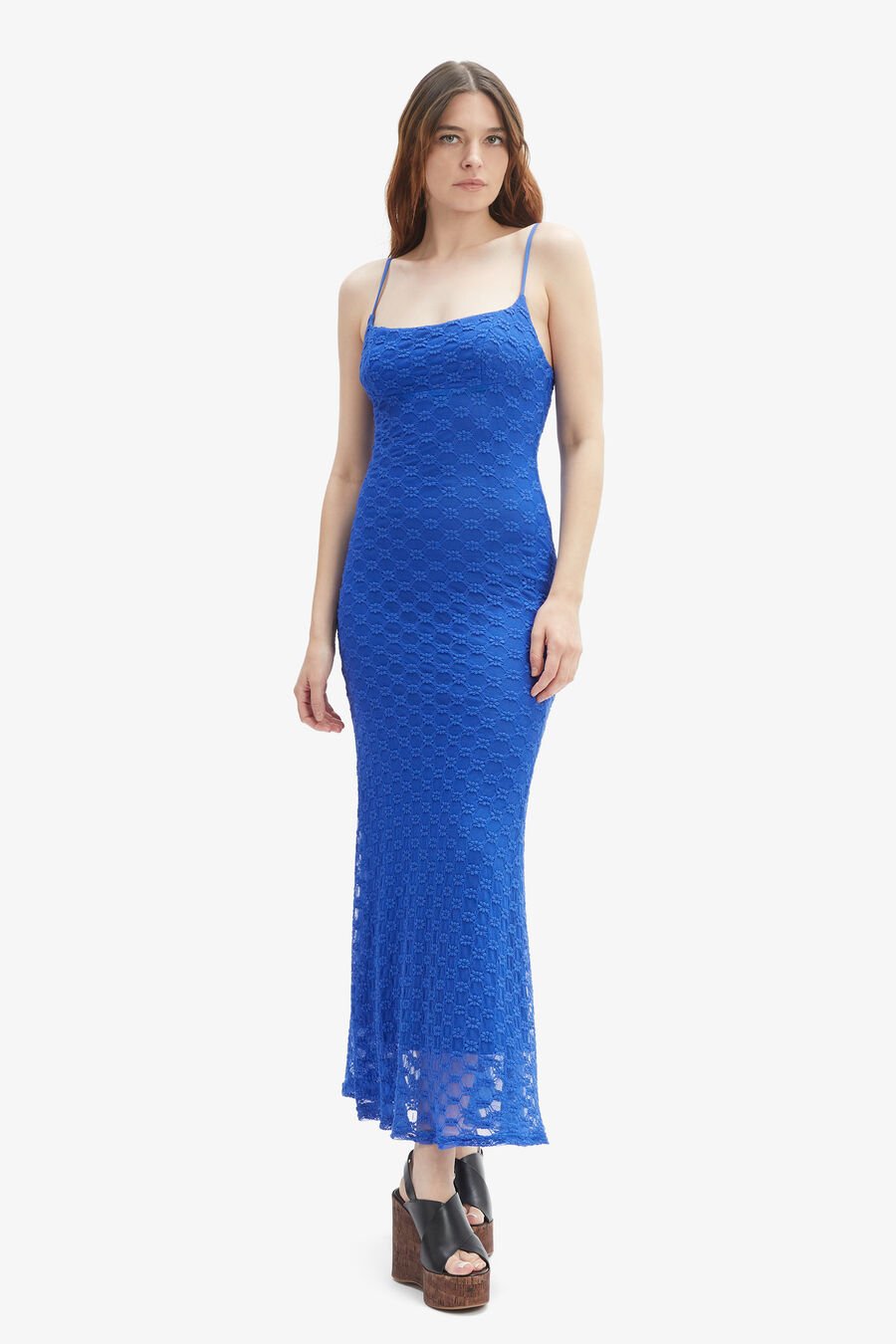 Adoni Mesh Midi Dress