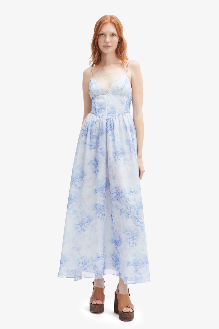 Elias Printed Maxi Dress