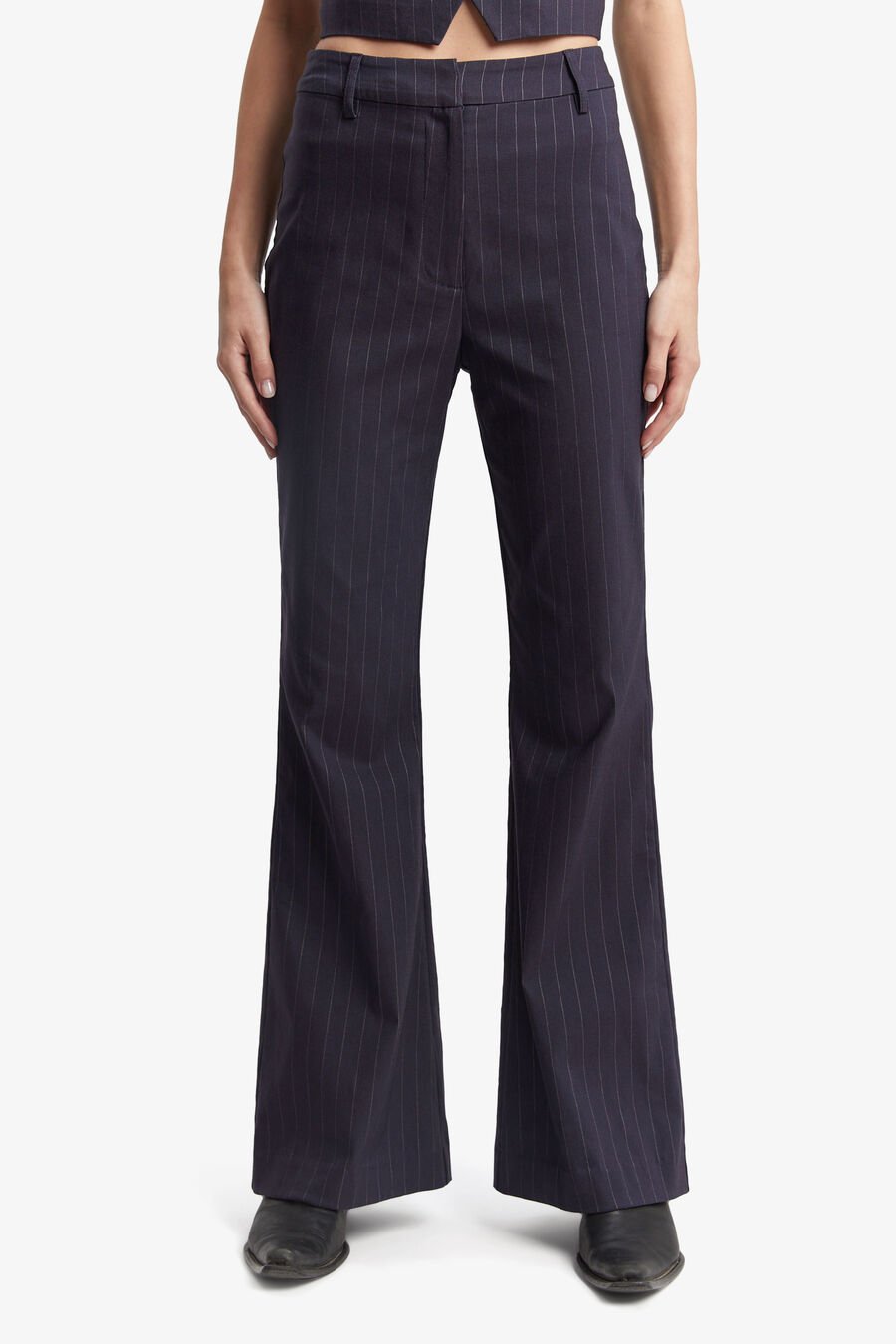 Halifax Pin Stripe Flare Pant