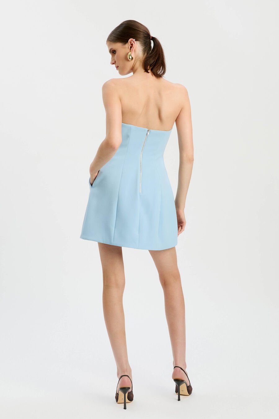 Karoline Hourglass Mini Dress