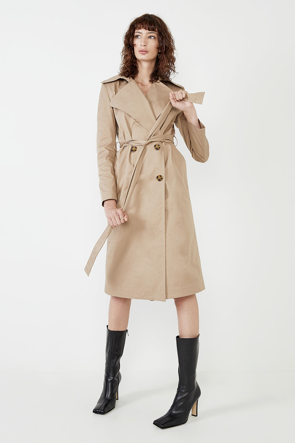 Bardot lucinda trench clearance
