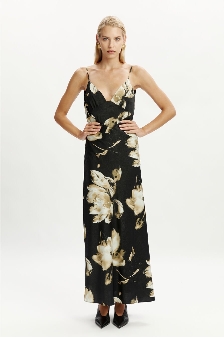 Capri Printed Slip Dress