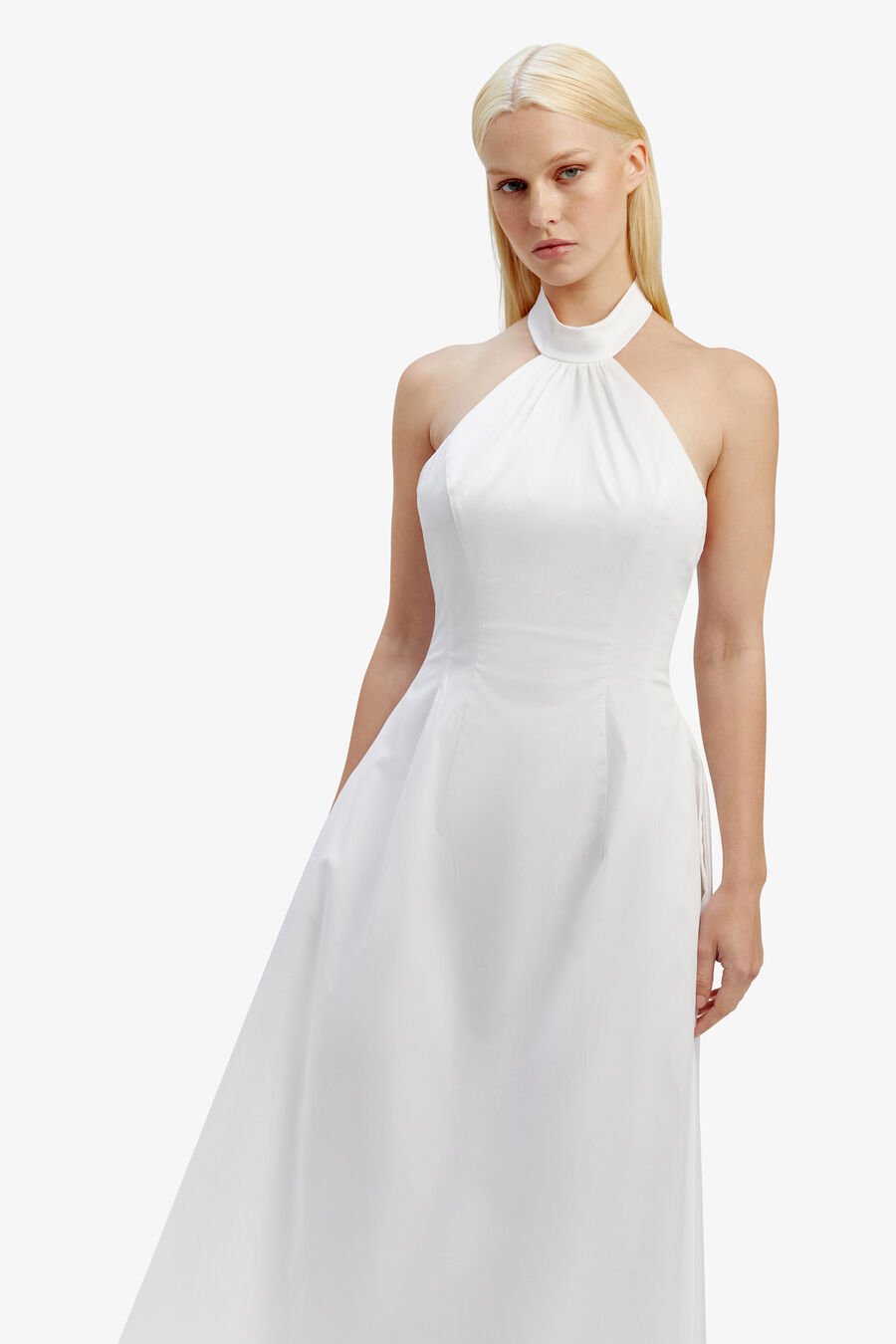 Genevieve Poplin Midi Dress