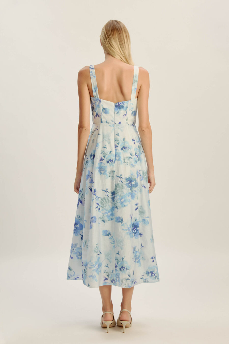 Lilah Corset Midi Dress