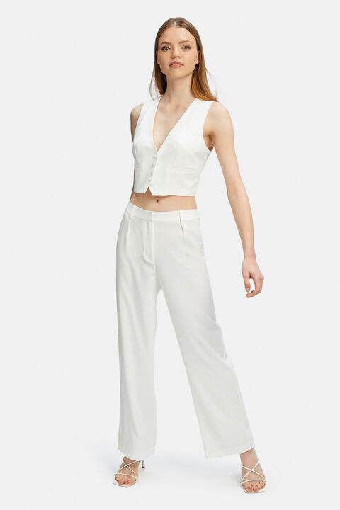 CALLISTA PANT in colour CLOUD DANCER