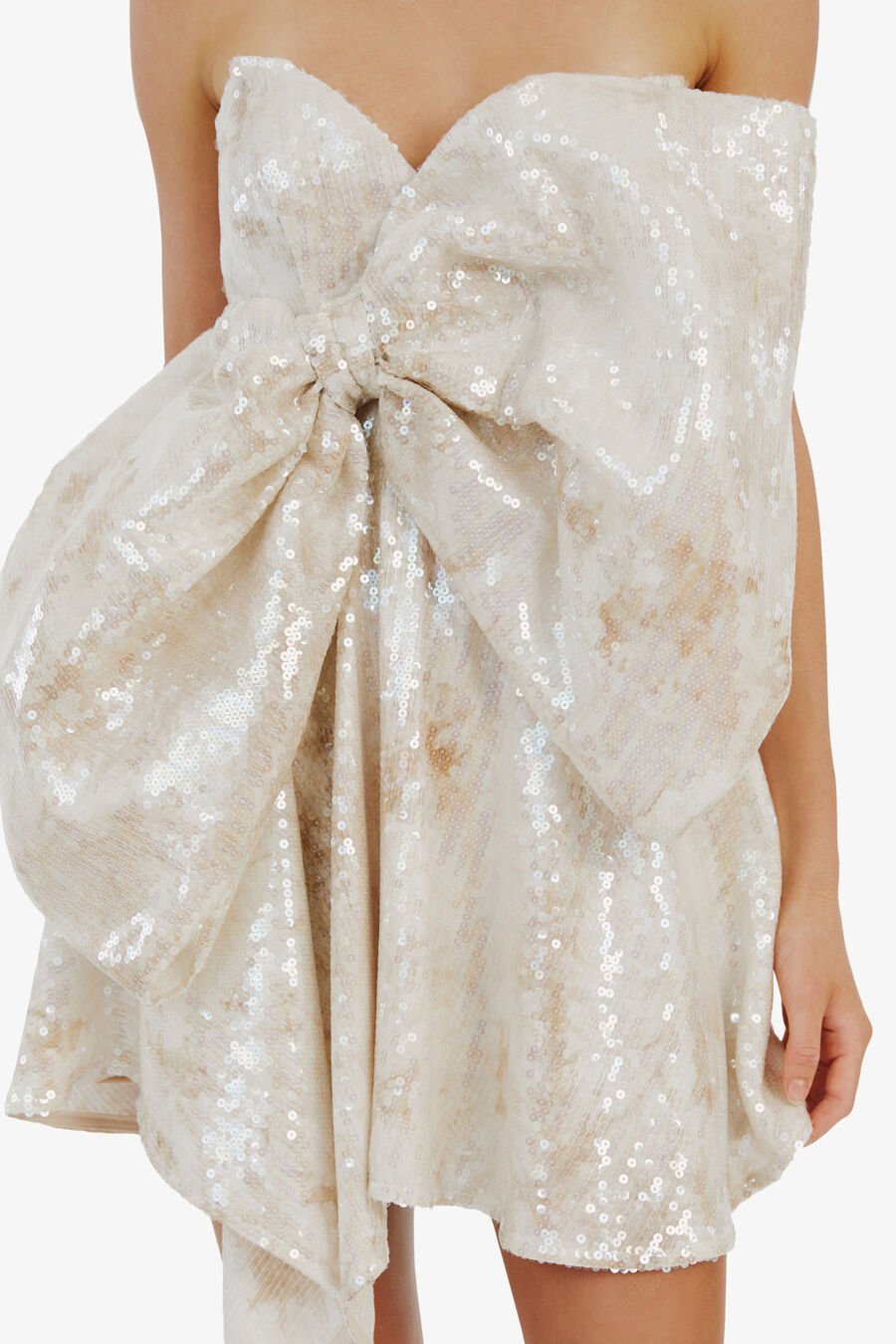 Brydie Bow Mini Dress