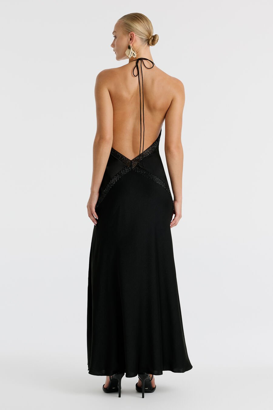 Olena Trim Insert Maxi Dress
