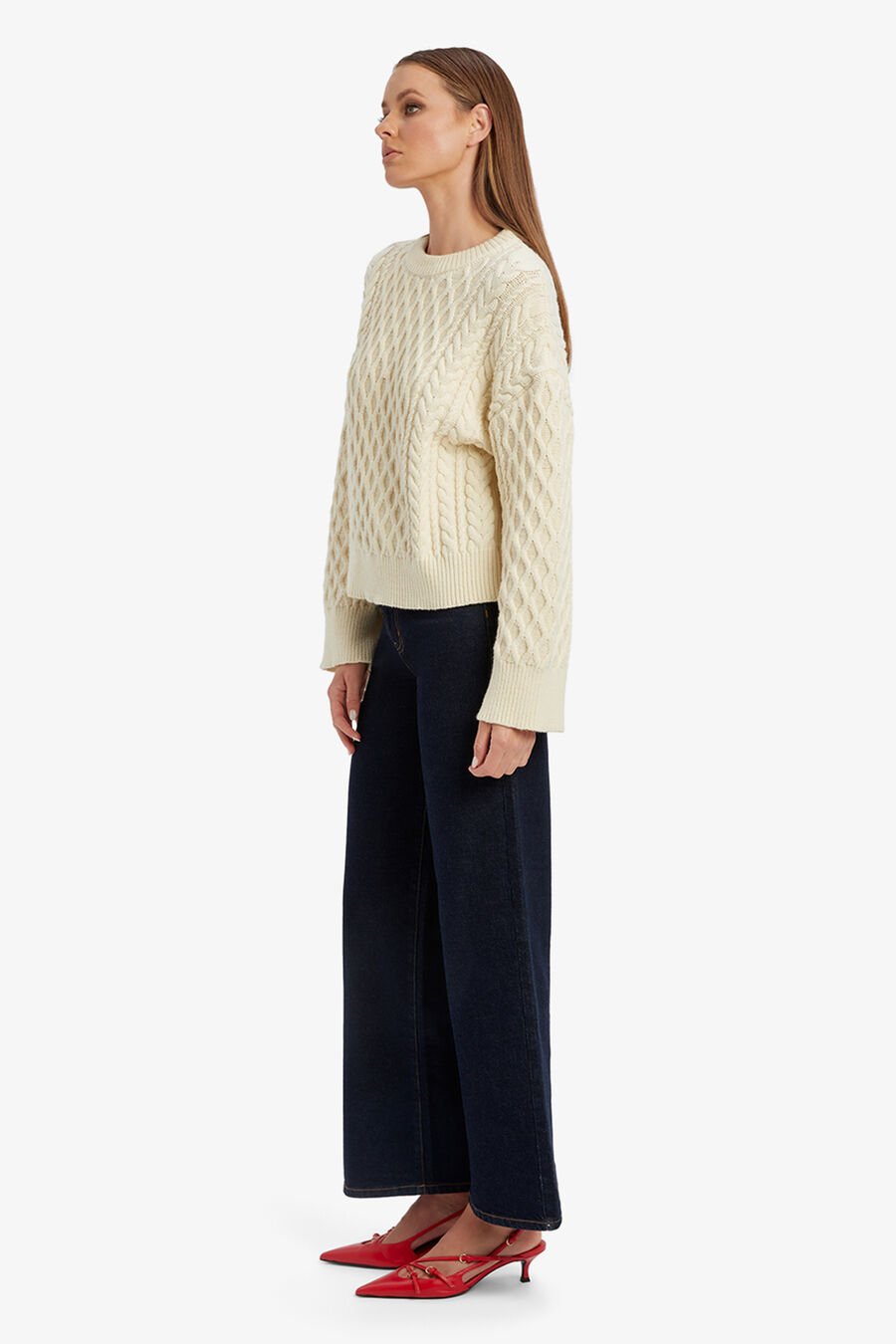 Maisie Oversized Cable Knit