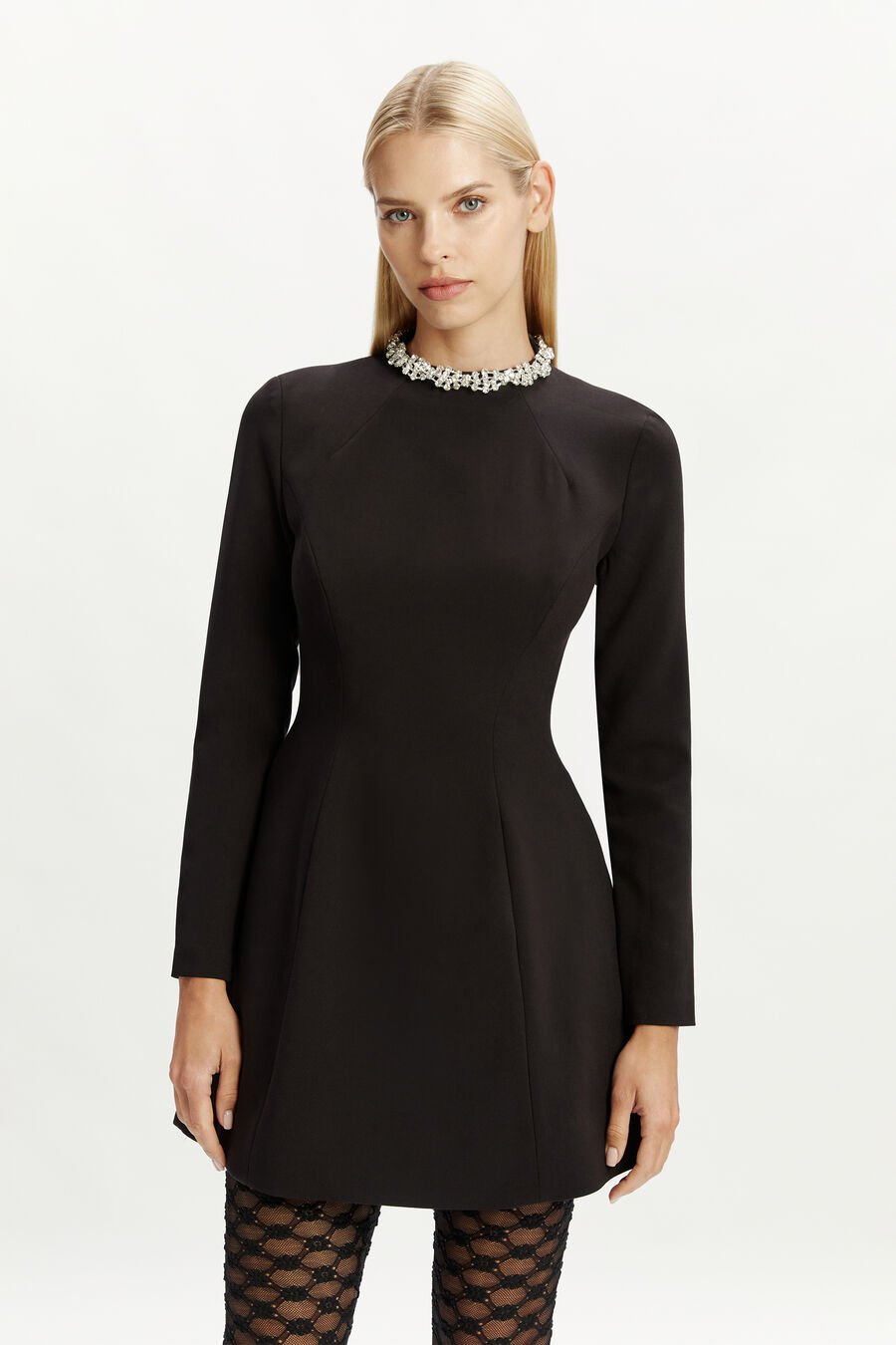 Delphi Long Sleeve Mini Dress