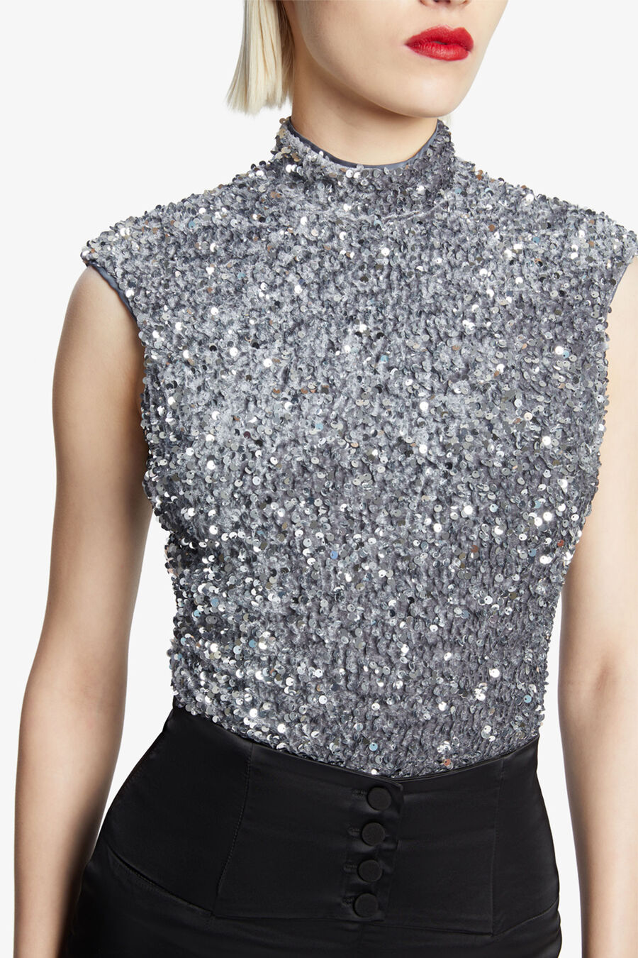 Kelso Velvet Sequin Bodysuit