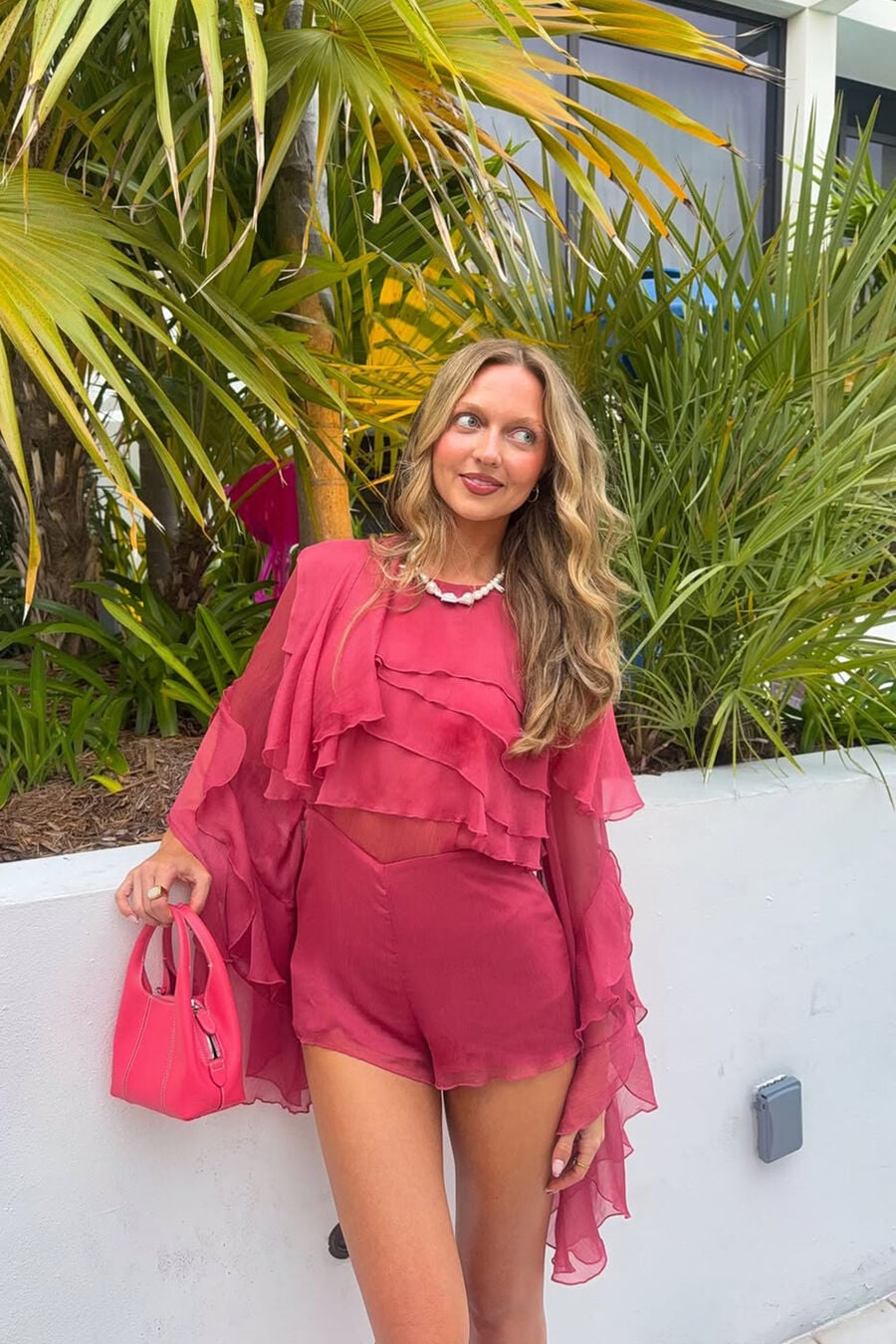Carson Ruffle Playsuit