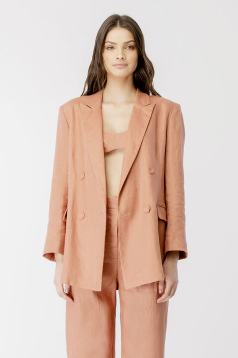 OVERSIZED BLAZER in colour CAVIAR