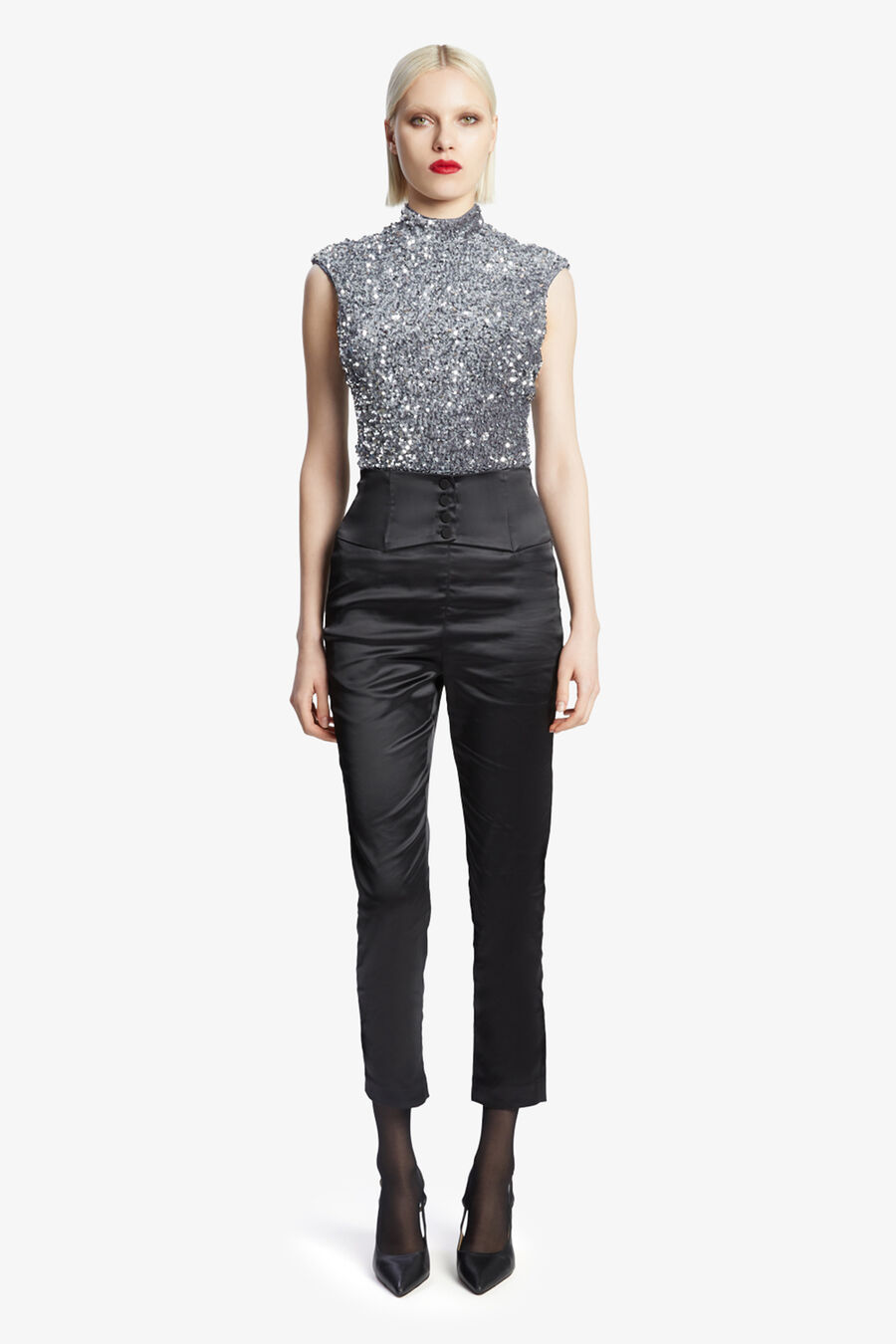 Kelso Velvet Sequin Bodysuit