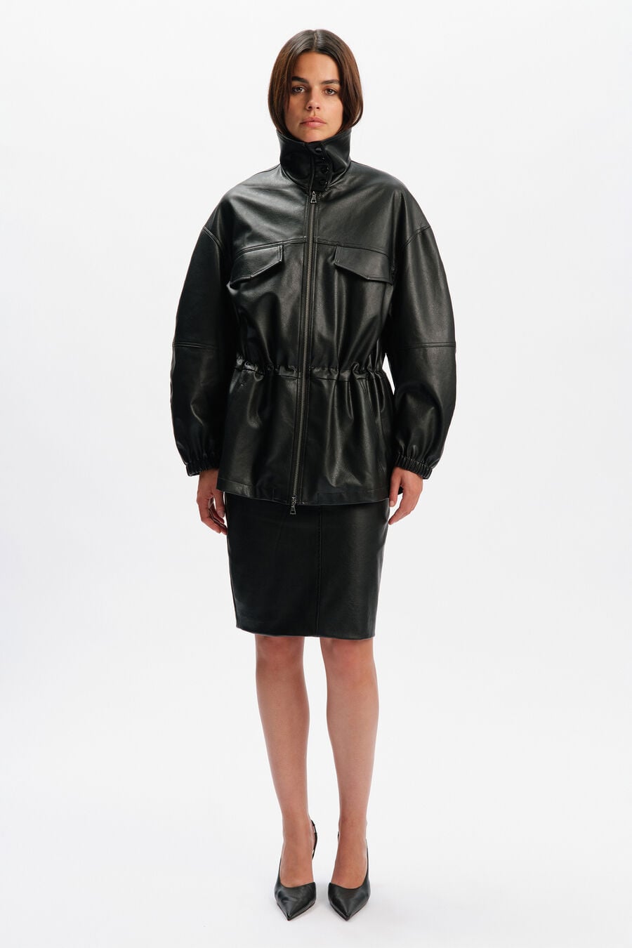 Anja Vegan Leather Jacket